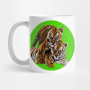 Sumatran tiger cubs Mug